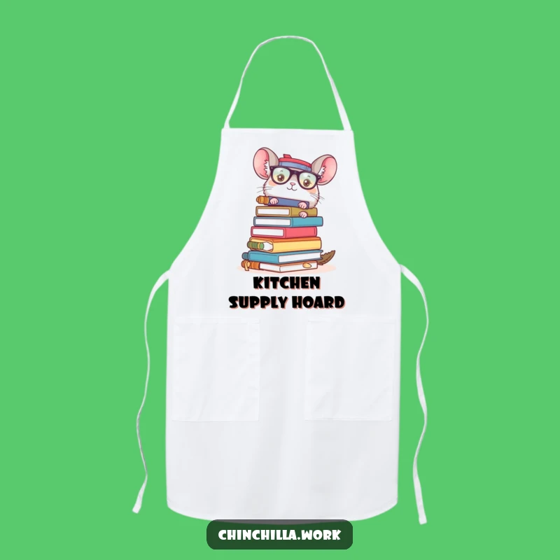 Funny Office Chaos Apron - Cook with a Smile and Workplace Wit