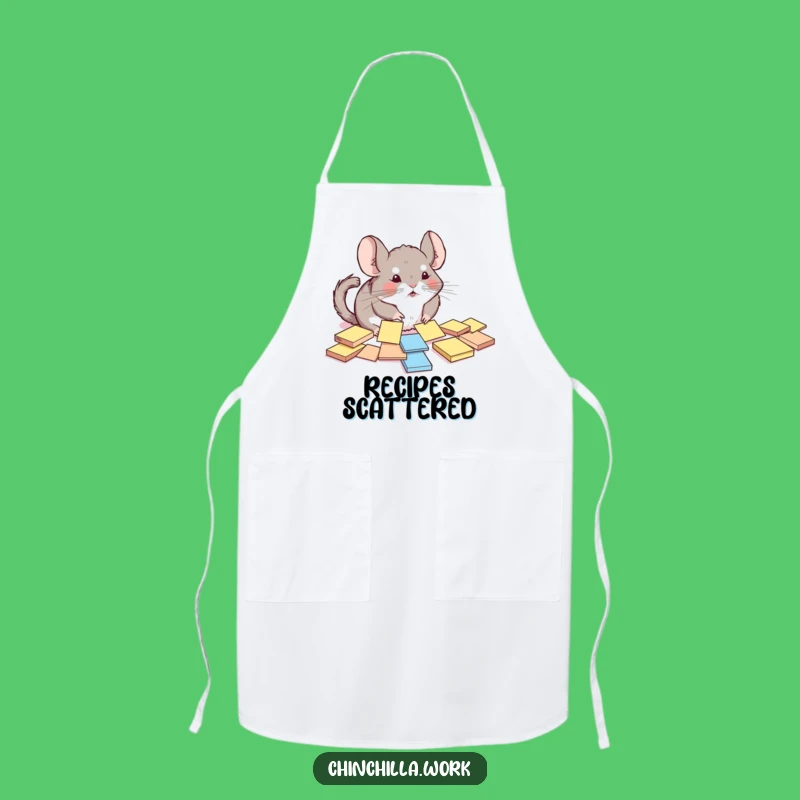 Funny Chinchilla Chef Apron: Organize Your Kitchen with This Rodent