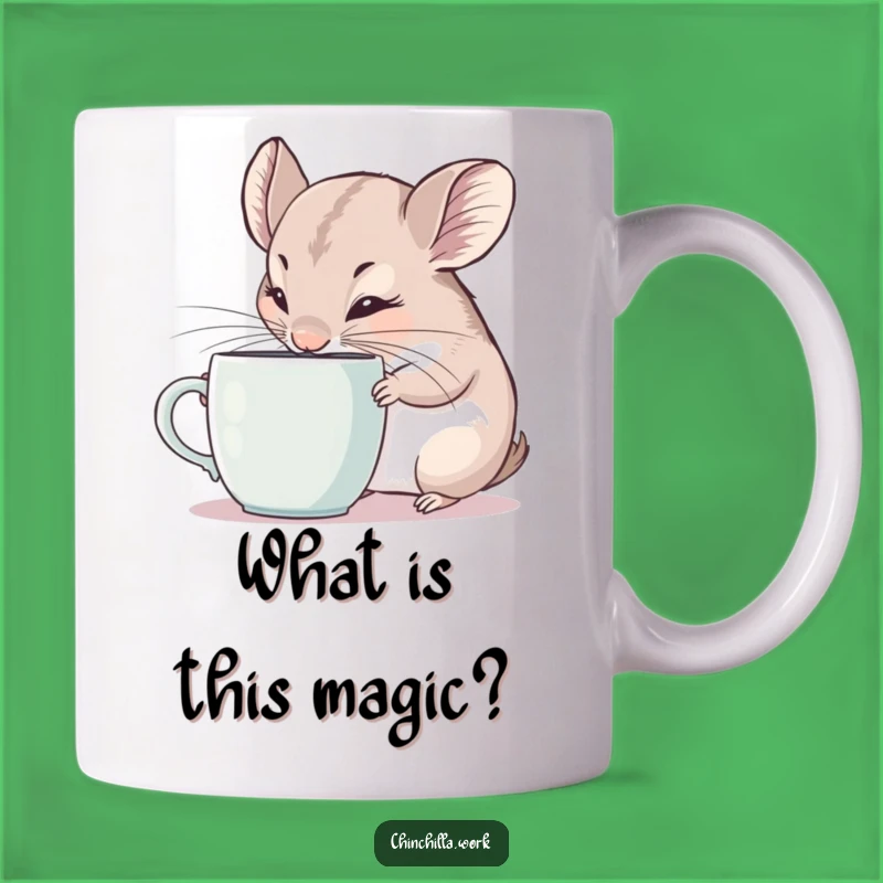 Funny Mug: Chinchilla Coffee Sniffer, Hilarious Gift for Coffee Lovers