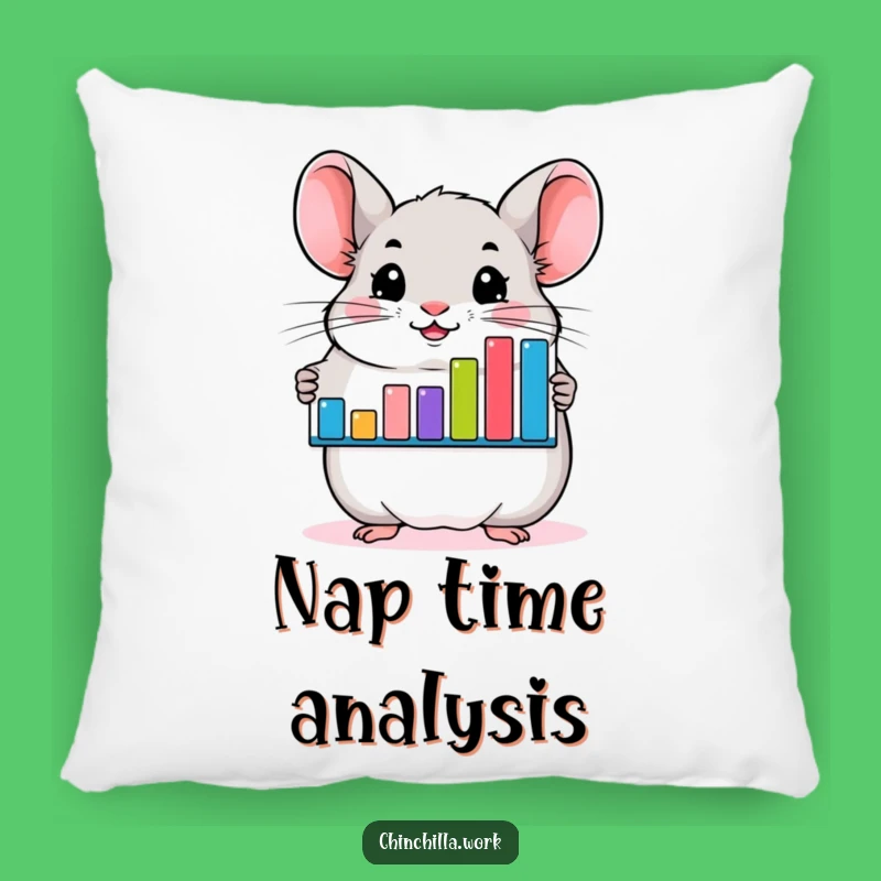 Funny Chinchilla Comfort Pillow - Adorable & Hilarious Home Decor Gift!