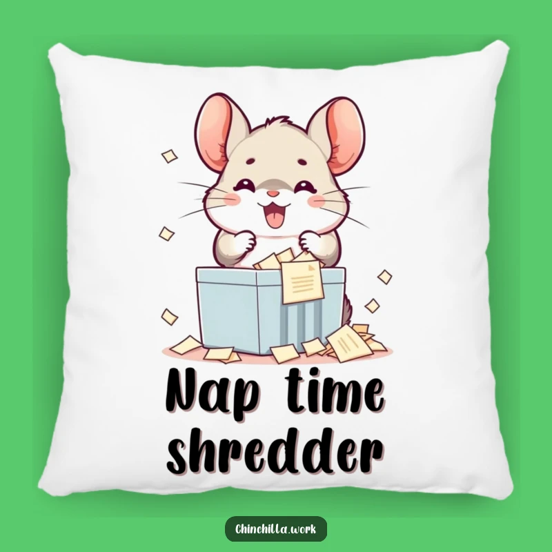 Soft Funny Kawaii Chinchilla Pillow: The Ultimate Funny Gift for Cozy Laughter!