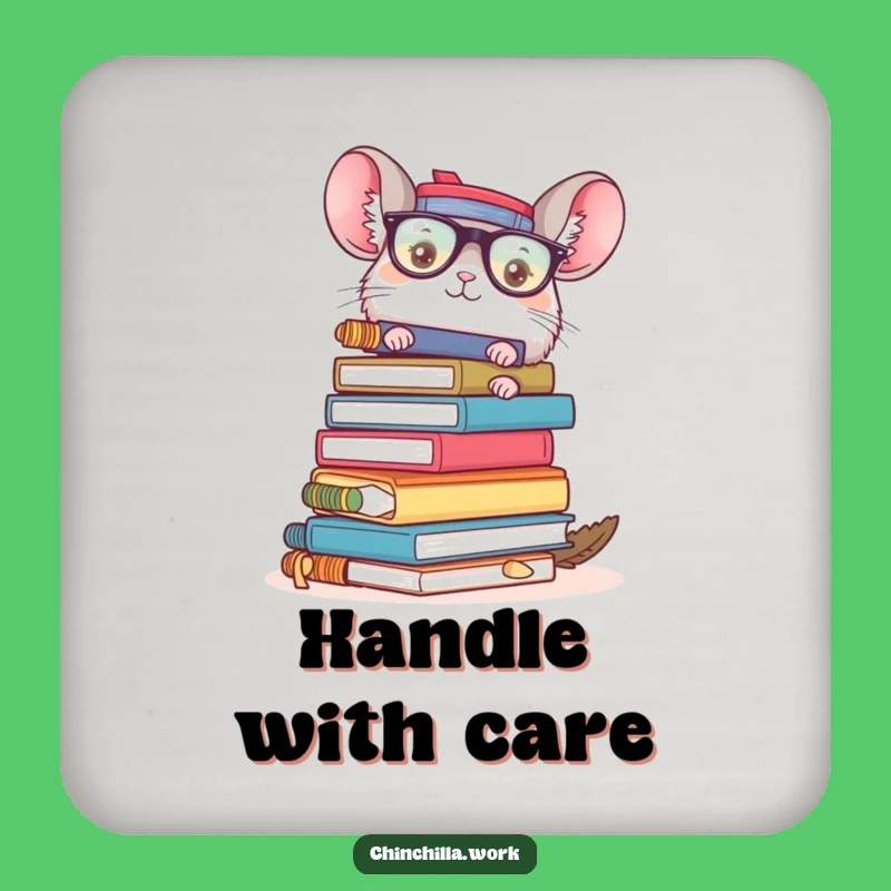 Funny Office Chaos Coasters - Protect Surfaces with Desk Humor