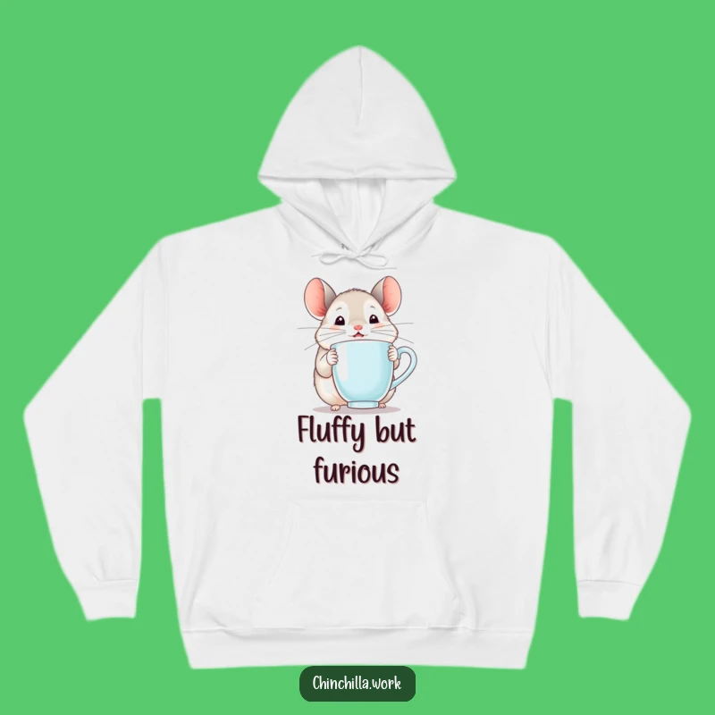 Funny Chinchilla Cozy Hoodie - Warm & Delightful Gift For Chinchilla Lovers