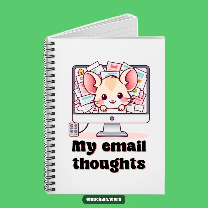 Funny Chinchilla Notebook: Kawaii Office Plan, Perfect Productivity Gift