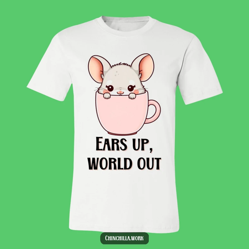 Funny Office Chinchilla Coffee Mug T-Shirt - Morning Mood Gift